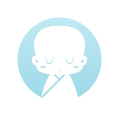 Baby boy icon vector