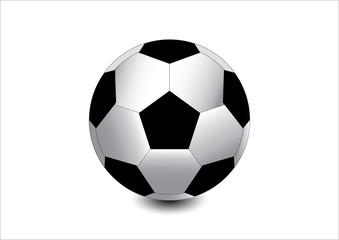 Soccer football in 3D illustrotor