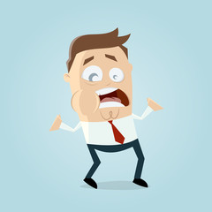toothache pain clipart man sad
