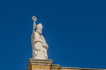 figur von kirche in brindisi italien