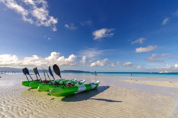 Photo sur Plexiglas Plage blanche de Boracay beautiful white beach in boracay