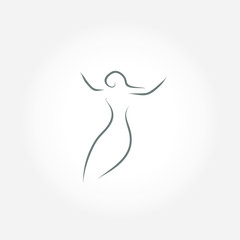 woman icon vector illustration