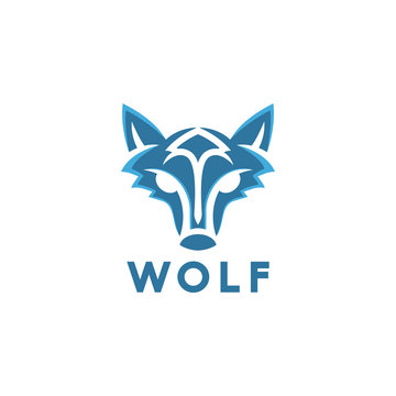 Wolf Logo Template 