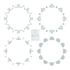 Lovely Wreaths Collection by euonia meraki