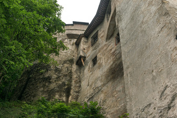 Outer wall of Orava castle