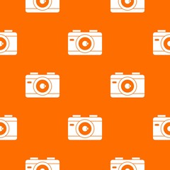 Photo camera pattern seamless