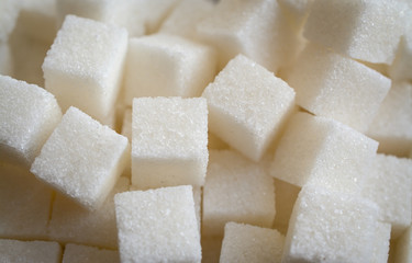 sugar cubes food concept