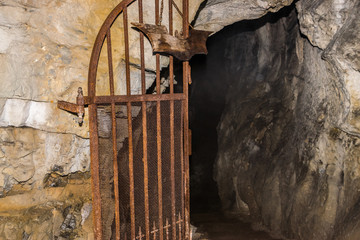 Entrance to the cave