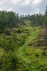 Fototapeta premium Hill with path