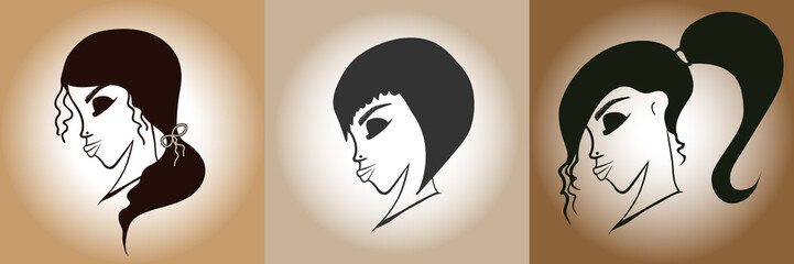 set women's hairstyles retro style