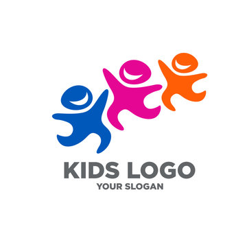 Kids Logo Design Vectors