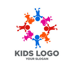 Kids Logo Design Vectors