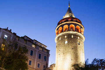 Fototapeta na wymiar Galata tower,Istanbul
