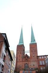 Fototapeta premium Der Dom in Lübeck.