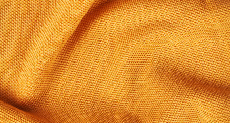 Orange cloth background