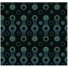 Elegant wavy seamless pattern for web, textile and print.