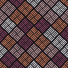 Seamless geometric pattern. Scribble texture. Textile rapport.