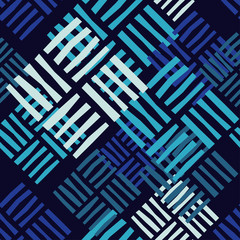 Seamless geometric pattern. Scribble texture. Textile rapport.