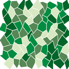 Fototapeta na wymiar Mosaic texture. Geometric background of curves, irregular triangles, rectangles. Vector illustration.