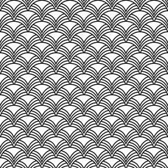 pattern in art deco style