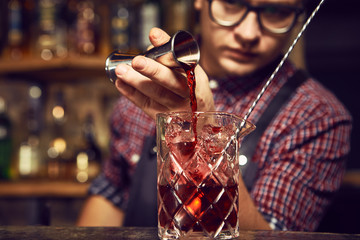 Evening at the bar