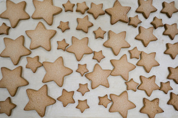 Christmas ginger cookies.