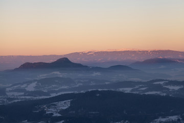 Winterlandschaft in Kärnten