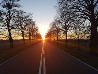 Zachodniopomorskie , Polska , Piękne widoki , Zachód słonca © Konrad