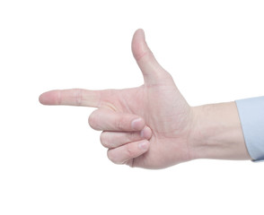 Finger in the side, direction