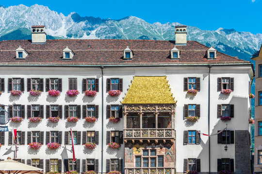 The Golden Roof in Innsbruck, Austria.