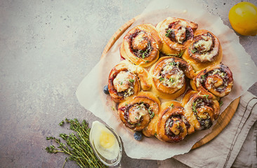 Homemade delicious cinnamon rolls