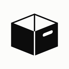 Box vector icon.