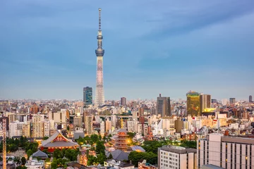 Selbstklebende Fototapeten Tokio, Japan Skyline © SeanPavonePhoto