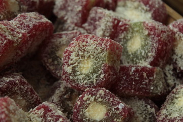 Frutta candita tipica della Turchia 