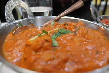 Piatto tipo indiano Agnello tikka masala 