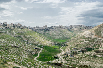 Naklejka premium Green city of Israel