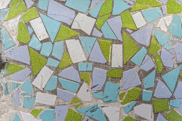 geometric shapes colorful tile