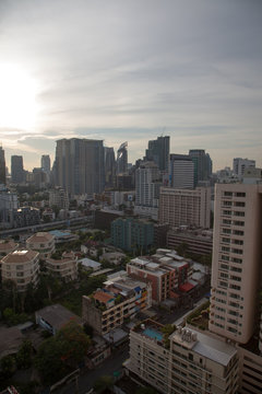 방콕의 일출