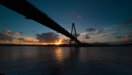 Sunset bridge