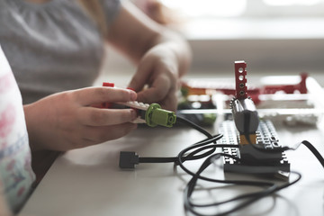 Siblings collect robot, robotics and childhood