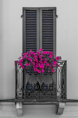 Italian balcony just main color