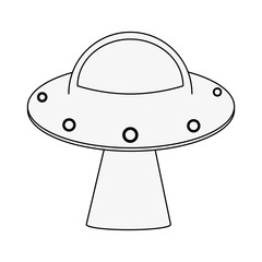UFO spaceship cartoon