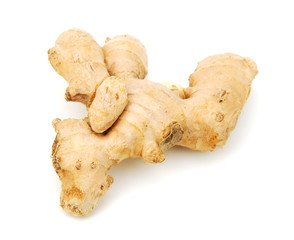 ginger isolated on white background