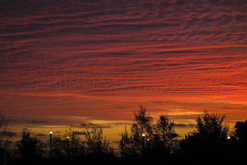 Last Sunset in November