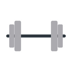 Dumbbell weight isolated