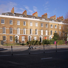 Obraz premium british townhouses