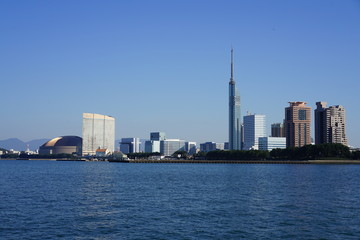 Obraz premium 福岡市西地区の海岸風景