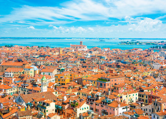 Beautiful panoramic landscape of San Marco