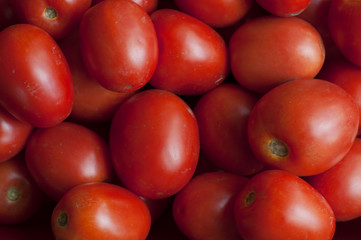 red cherry tomatoes nature background

