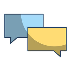 speech bubble chat message talk dialog vector illustration